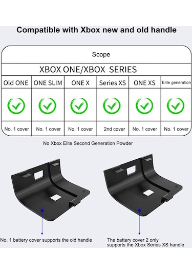 Aolion Xbox Denetleyicisi İçin Şarj Cihazı Dock'u