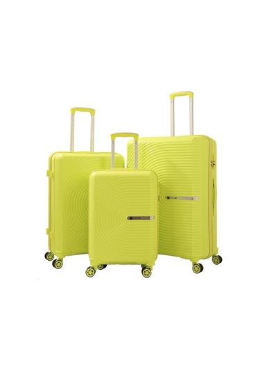 Mçs Üçlü Polipropilen Valiz Seti V374 S21yy1000006-set 00194 Açık Sarı