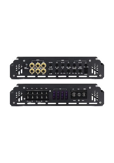 Qline 5 Kanal Amfi - Qline Force 5 Pro - 100rms X 4 + 450rms - Qline Force5 Bass Kontrollü 5 Kanal