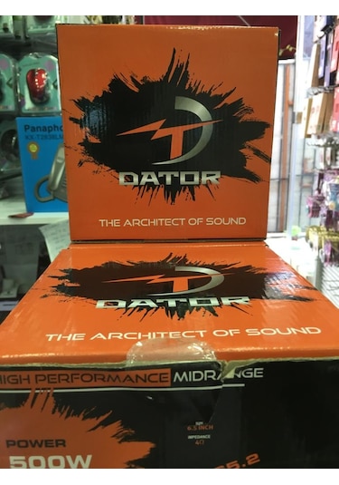 Dator 16 Cm Midrange Sv165.1 Yüksek Performance Midrange
