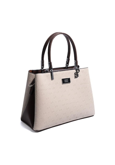 Silver Polo Sp1098-m158 Kadın El Çantası Bej Bej