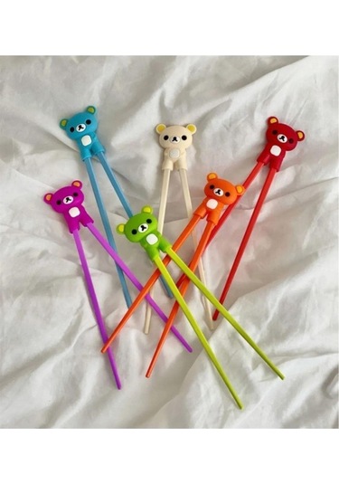 Renkli Chopstick Ve Chopstick Öğrenme Aparatı