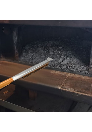 Mufunye Pizza Fırını Temizleme Fırçası, Pizza Taşı Temizleme Fırçası, Çizilmeleri Önlemek İçin Palmiye Elyafı Kılları, Temizleme Aletleri, Gu.b/good
