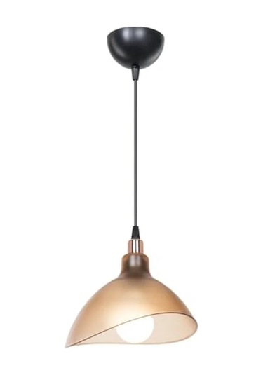 Bal Rengi Sarkıt Avize, Yatak Odası Ve Salon İçin, 22 Cm 01G Taba
