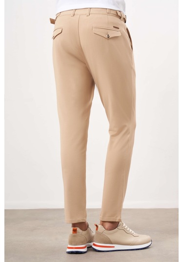 Erkek Açık Kahve Yazlık Pileli Slim Fit Chino Pantolon 24ys003008405 Açık Kahve Açık Kahverengi Erkek Açık Kahve Yazlık Pileli Slim Fit Chino Pantolon 24ys003008405 Açık Kahve Açık Kahverengi