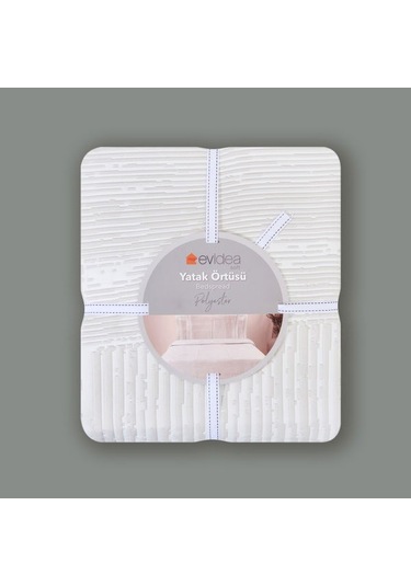 Evidea Soft Arven Çift Kişilik Yatak Örtüsü - Beyaz - 260x250 Cm Beyaz