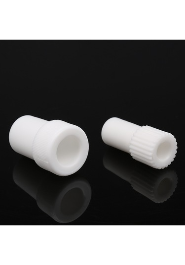 Samdoo Dental Pp Emme Borusu Adaptörü 2 Adet - 16mm 11mm Ve 11mm 6.5mm Dönüştürücü, 135 C Sterilizasyon Uygun, Dayanıklı