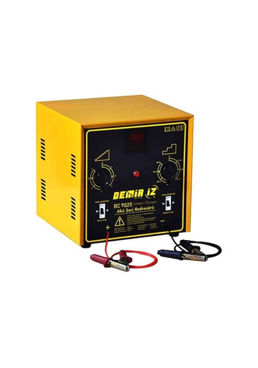 Demiriz Bc 9025 90 V/25 Amper 7 Akülük Manuel Akü Şarj Cihazı Redresörü 72245