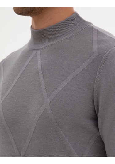 Pierre Cardin Erkek Gri Kazak /triko 50317520-vr024 Gri