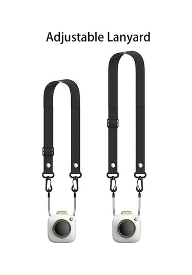 Asılı Boyun Kamera Tarzı Fan Usb Şarj Edilebilir Taşınabilir - Yeşil 6007 Yeşil