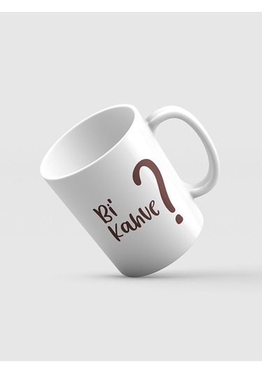 Kupa Bardak Bi Kahve Temalı Kahve Kupasu