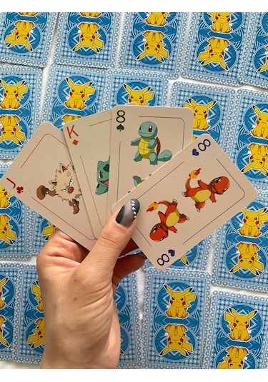 Pokemon İskambil Poker Kartı-1114