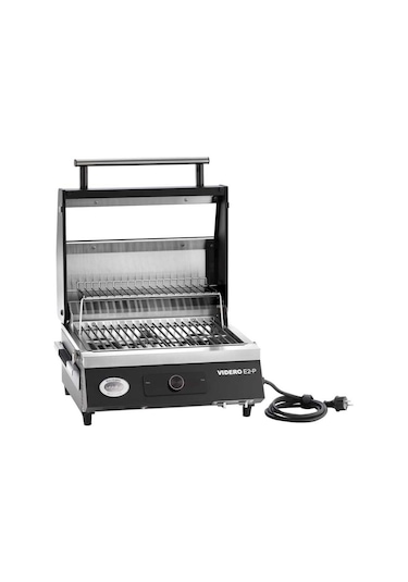Rösle Videro E2-p Taşınabilir Elektrikli Barbekü 25582 Gümüş