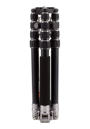 Mefoto A2350Q2T Globetrotter Aluminum Travel Tripod Kit (Titanium