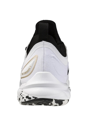 Wave Luminous 3 Unisex Voleybol Ayakkabısı Beyaz / Desenli Çok Renkli