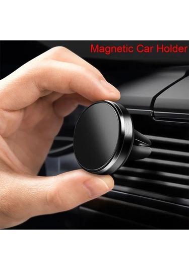 Liangmei Manyetik Araç Telefonu Tutucu Dağı Hava Firar Akıllı