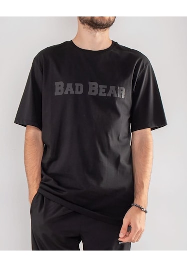 Bad Bear Pass Me Erkek T-Shirt Siyah 22.01.07.053 001