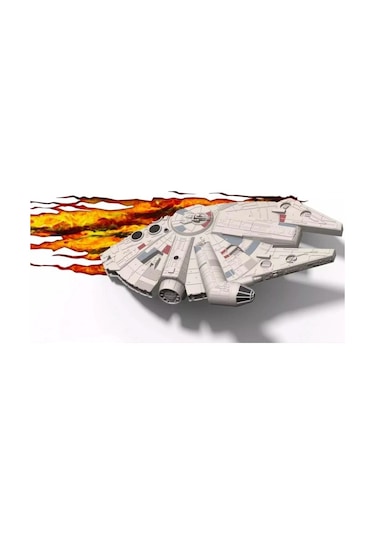 3d Light Fx Star Wars Millennium Falcon Duvar Lambası Çok Renkli