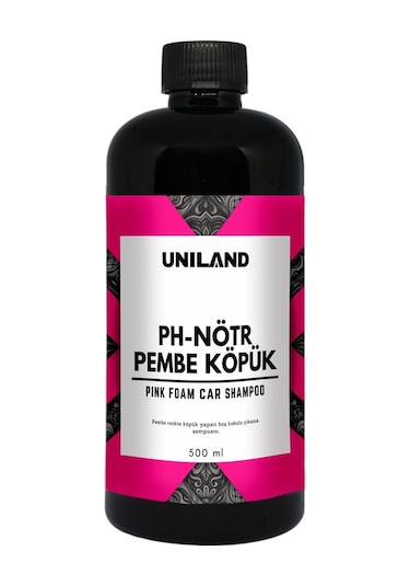 Pembe Köpüklü Ph-nötr Oto Şampuanı 500 Ml