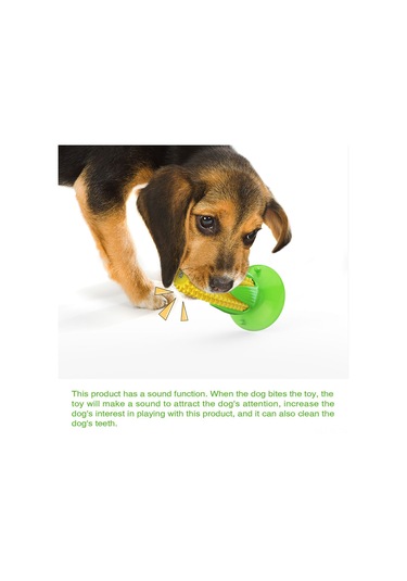 Lemestar Köpekler İçin Tpr Mısır Şekilli Sesli Diş Çiğneme Oyuncağı