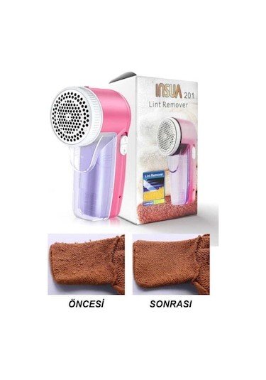 Insua Şarjlı Kazak Tüy Toplama Makinesi Tiftik Temizleme Cihazı