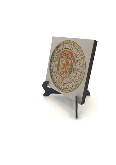 Hollanda Aslanı-1919 Baskılı Mdf Masaüstlük 10x10