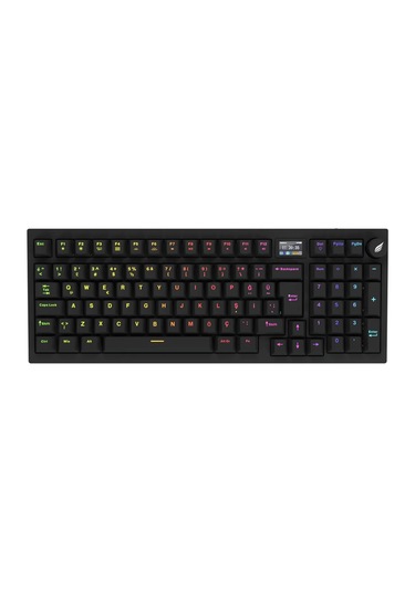 Hawk Hk530 Mekanik Prelubed Switch Rgb Tri-mode Ckckhwk0031