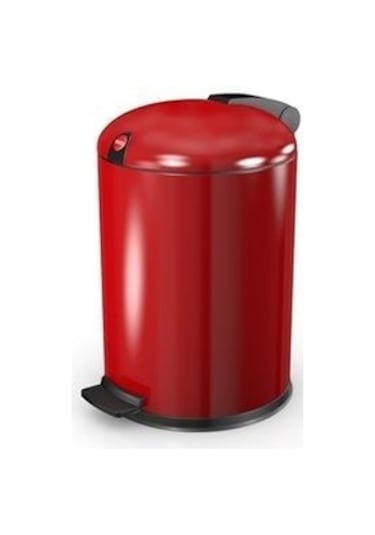 Hailo Design Kırmızı Çöp Kovası - 4 L Kırmızı