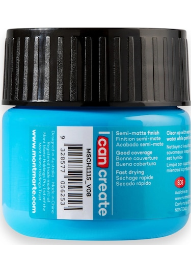 Akrilik Renkli Boya Signature 100ml -fluoro Blue Çok Renkli