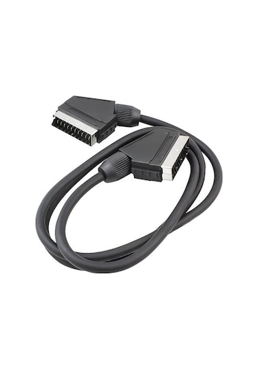 Scart Scart 3 Metre Siyah Kablo