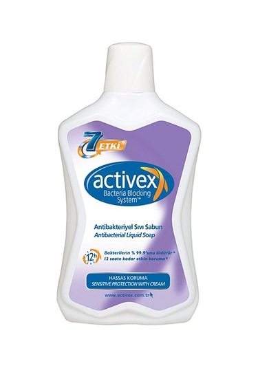 Activex Antibakteriyel Hassas Sıvı Sabun 650 ML + 300 ML x 2