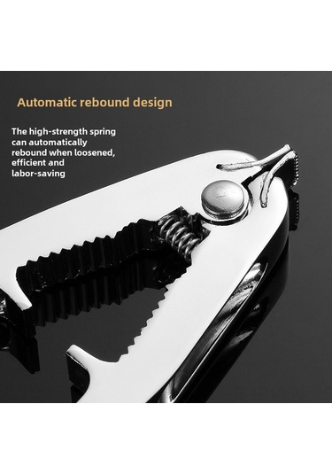 Qingmipy Zink Alloy Mutfak Aleti: Midye, Kan Midyesi Ve Ceviz Açıcı - Dayanıklı Doğru Saplı Keten Açma Araçları Diğer