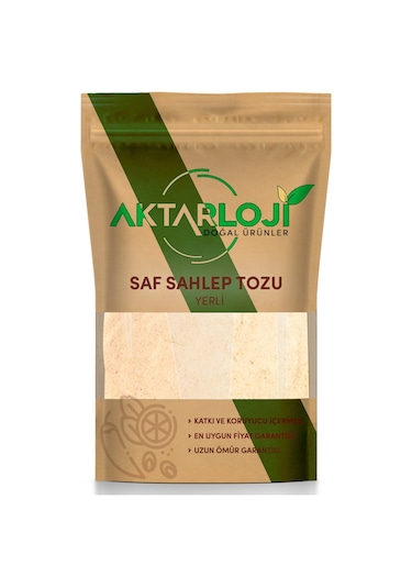 Aktarloji 75 G Saf Bucak Salebi Dondurma Ve İçecek İçin