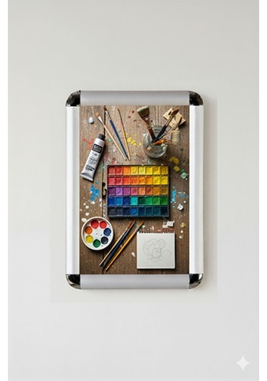 A3 Tak Çıkar Rondo Çerçeve 30x42 Cm 1 Adet Açılır Kapanır Çerçeve Aç Kapa Çerçeve A3 Afiş Çercevesi Büro Ofis