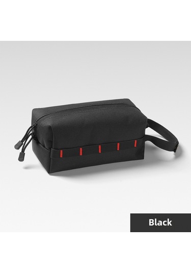 Mufunye Siyah Dışarıda Kullanıma Uygun Çok Fonksiyonlu Poşet: Kağıt Çekme, Edc Aletleri, İlk Yardım Ve Tuvalet Kağıdı Saklama Çantası Siyah