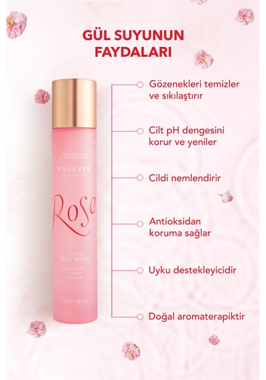 Rosever Skin Soul Saf Gül Suyu