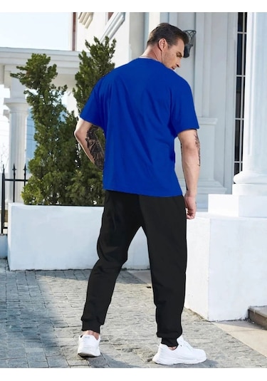 Altamira Erkek Dikey Baskılı Oversize Eşofman Takımı 001
