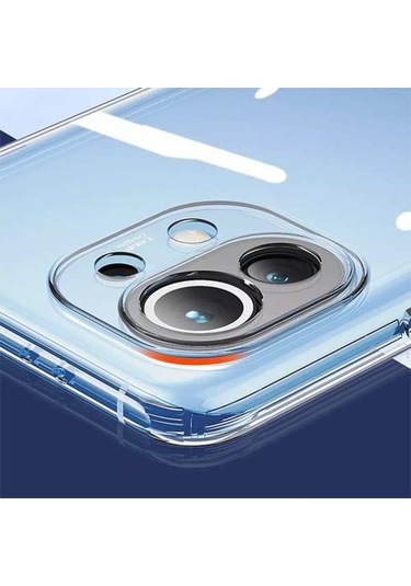 Gor Xiaomi Mi 11 Kilif Kamera Korumali Seffaf Silikon Kilif 563569665