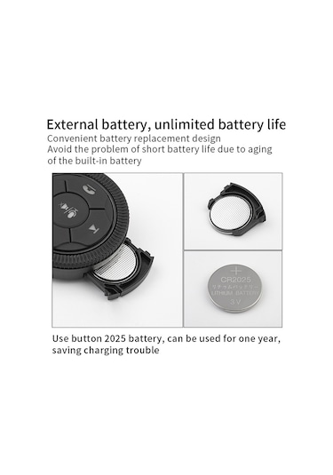 Sones Dqx-999a Çok Fonksiyonlu Direksiyon Düğmesi Denetleyici Araç Dvd Ekranı Kablosuz Uzaktan Kumanda Gümüş