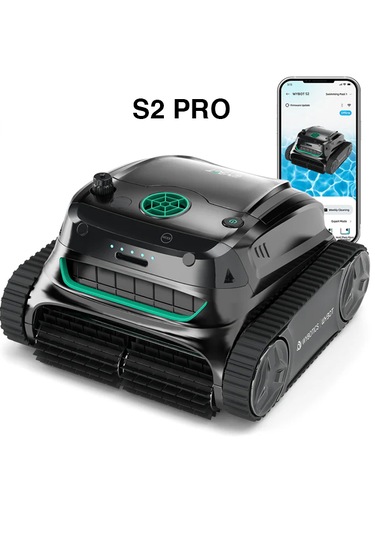 Wybot S2 Pro Havuz Robotu 300m2 Havuz Taban Ve Havuz Duvarı Temizlik Robotu