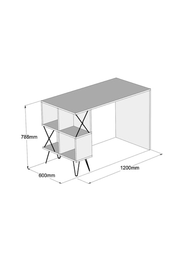 Variant Variant Extra Çalışma Masası - Meşe