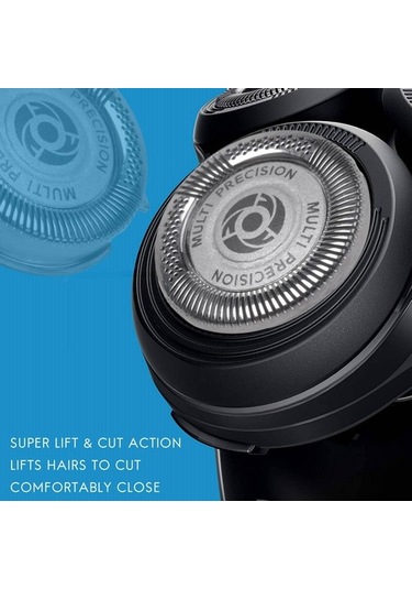 Joyhub Philips S5000 S5420 S5380 S5351 İçin 6'lı Sh50 Yedek Tıraş Başlığı Tıraş Makinesi Yedek Başlığı Lah13e
