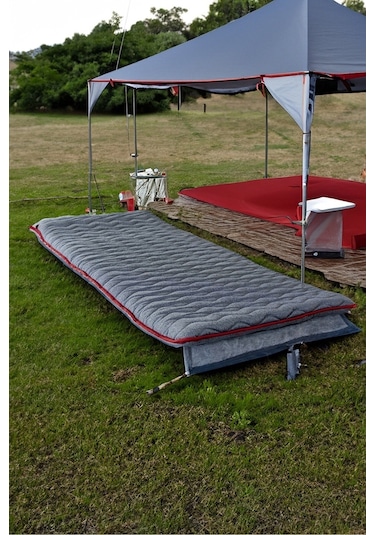 Hyk Group Taşınabilir Katlanır Karavan Kamp Otel Misafir Anne Yanı Yer Yatağı 90x190 Tek Kişilik Yatak