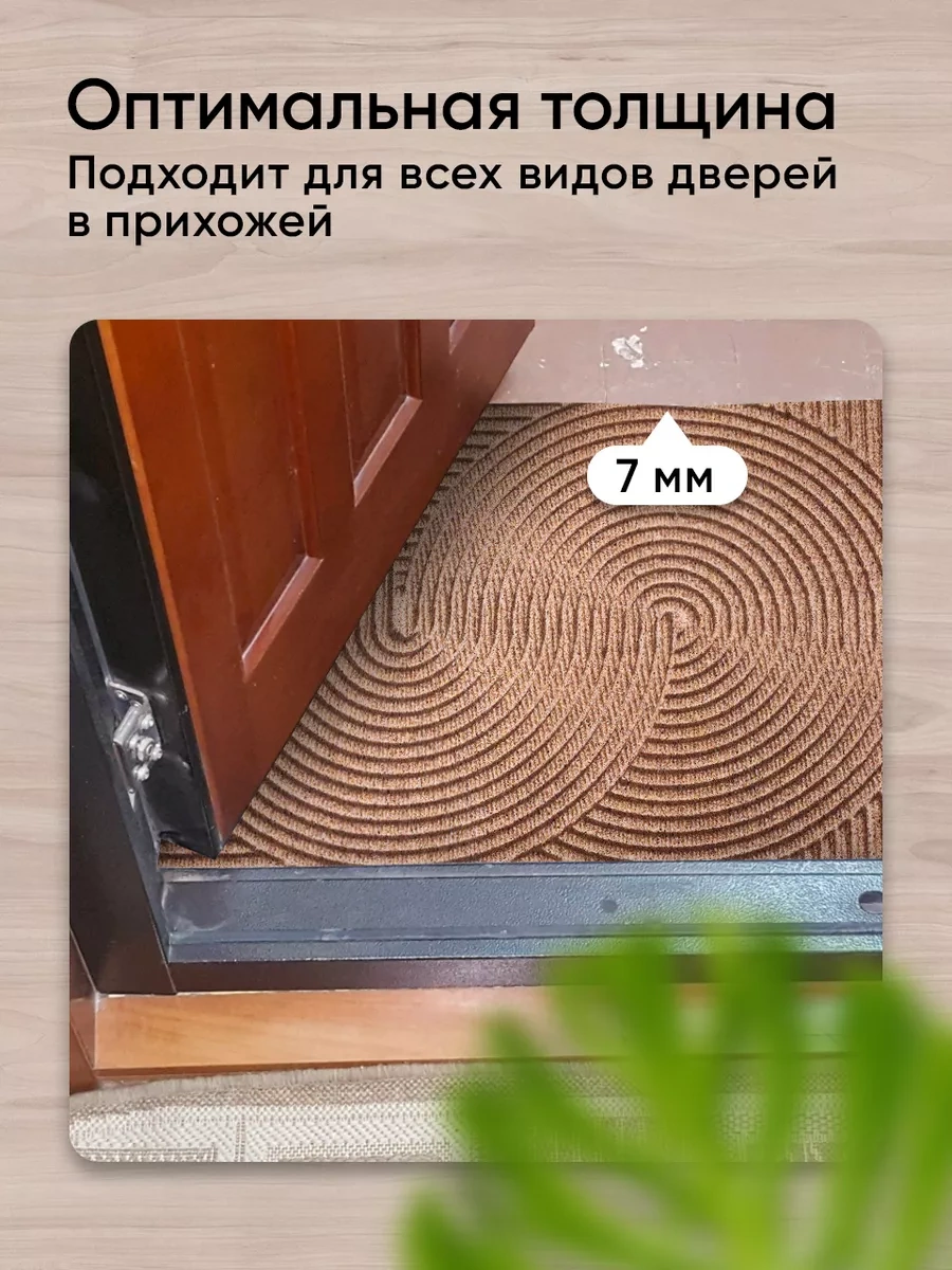 Birdhouse Antre İçin Paspas Kapıda 60x90 170626983 Bej