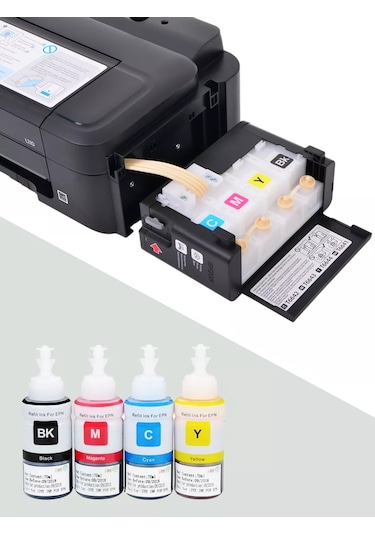 Zip Product Epson L110, L132, L365 İçin 664 Serisi Yazıcı Mürekkebi 152094532