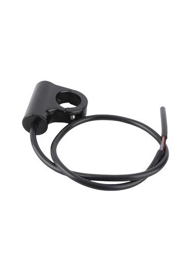 Yaleker Motosiklet 22mm Direksiyon Led Anahtarı - B Tipi Alüminyum Kilitleyici Buton Mavi Işık - Far, Sis Farı, Tehlike Işığı İçin Diğer