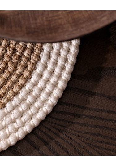 Madame Coco Alsace Masa Runner - Beyaz/naturel 8684427222669 Çok Renkli