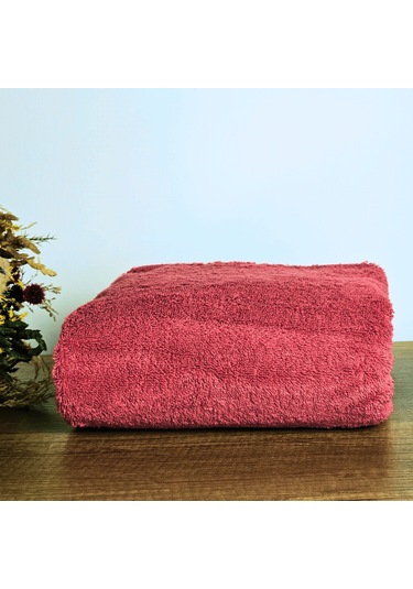 %100 Pamuk Rouge Lüks Banyo & Spa & Plaj & Otel Havlusu 100x150 Bordo