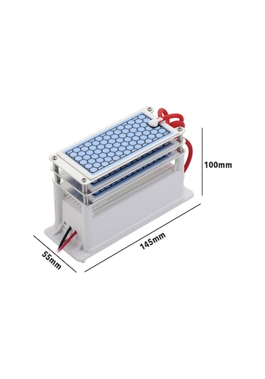 Hallow E11886 Uzun Ömürlü Taşınabilir Seramik Ozon 15 G / Sa Jeneratör