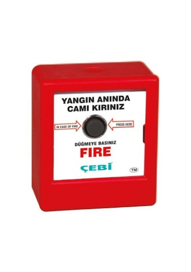 Kare Yangın İhbar Butonu